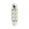 LED - Diode L028 - C5W 36mm 6xSMD3528 Rot