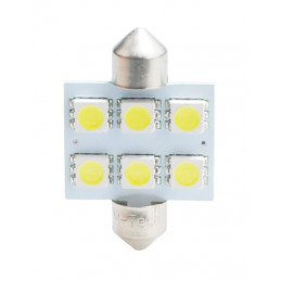 LED - Diode L052 - C5W 36mm 6xSMD5050 WeiÎ²